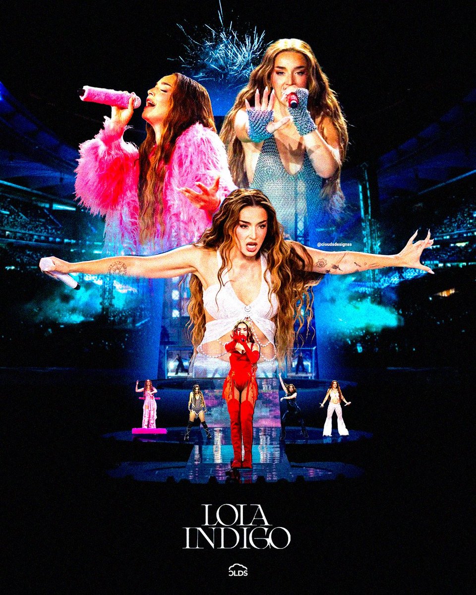 cloudsdesignss's tweet image. La bruja, La niña y el dragón | póster tour

@lolaindigomusic 
#BARCELOLA 
#lolaindigoestadios