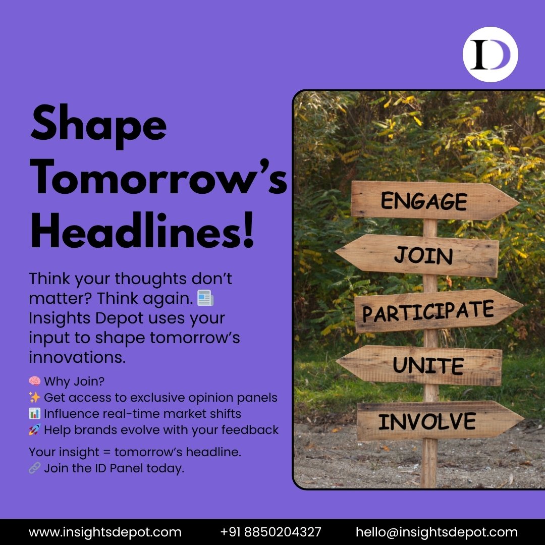 depot_team's tweet image. 🔥From thoughts to trends—you’re the headline-maker.🎯✅    
.
 insightsdepot.com 
.
 +91 8850204327 
.
 hello@insightsdepot.com 
.
 youtube.com/@InsightsDepot 
.
#InsightDepot #DataDrivenDecisions #LeadWithInsight #IDPanel #StrategicThinking #CreateTheFuture #PanelPower