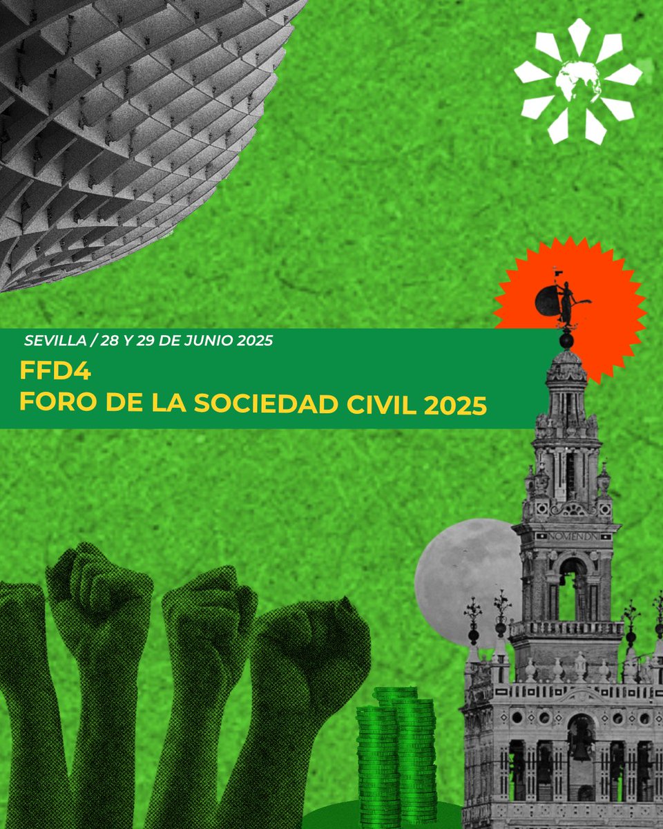 CONGDEX participa en el Foro de la Sociedad Civil - Sevilla 2025 

Porque cambiar el mundo no se hace en solitario 🧩

📷 Entra al especial y entérate de nuestras propuestas!!

congdextremadura.org/especial-foro-…

#JusticiaFiscal #SociedadCivilGlobal #CONGDEX #FfD4PEOPLE