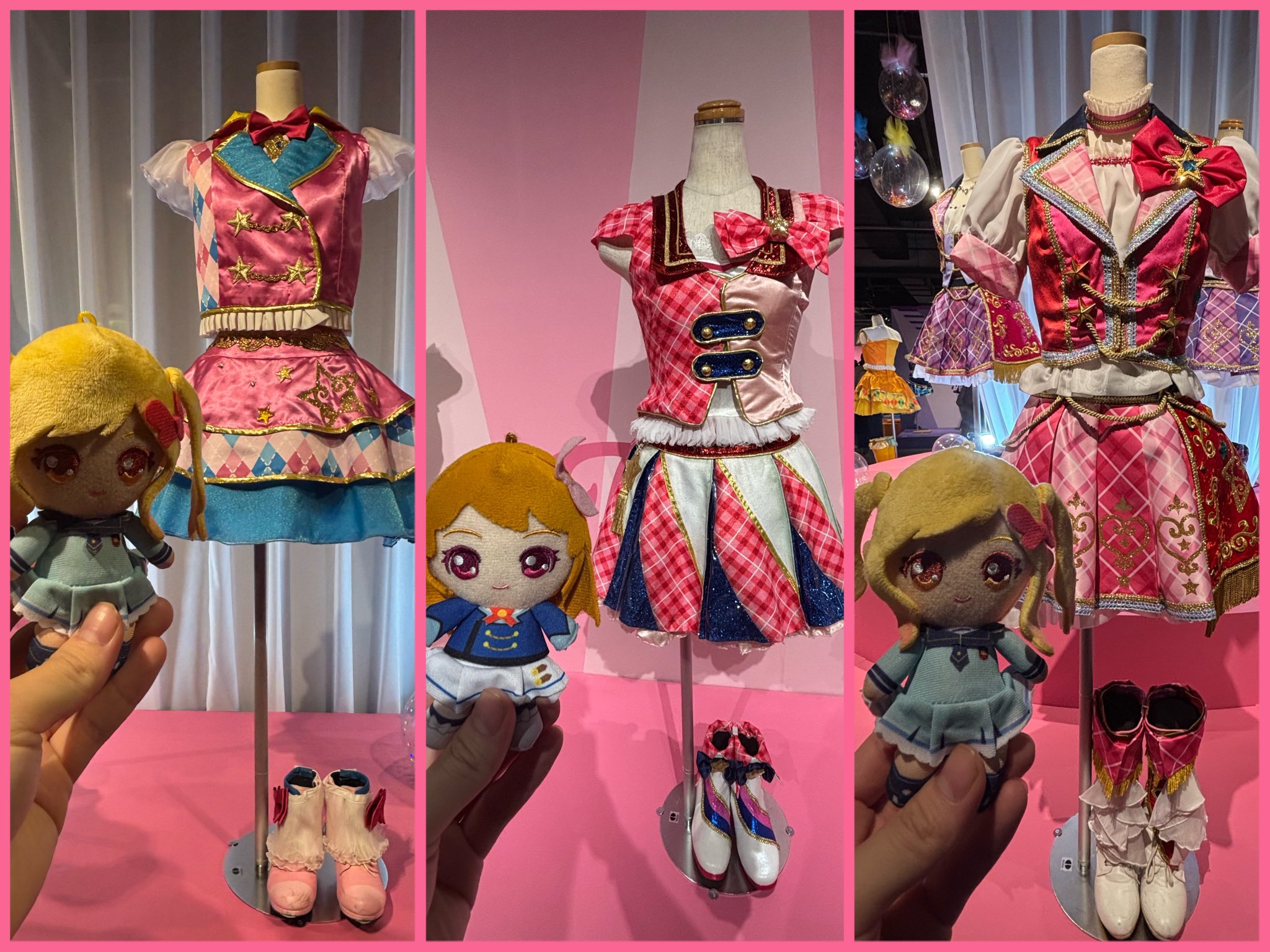 アイカツ！ 星宮いちご アクスタ チャイナver. 袴ver. 大衣装展