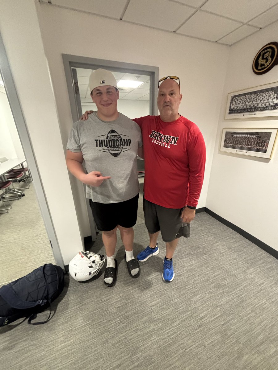 Flynn Malgieri (@26fmalgieri) on Twitter photo After a great camp I am excited to announce that I have received my second Division 1 offer to <a href="/BrownU_Football/">Brown Bears Football</a> thank you coaches for this great opportunity and I’m excited to continue the process. #GoBears <a href="/CoachEMorrissey/">Eddy Morrissey</a> <a href="/BrownHCPerry/">James Perry '00</a> <a href="/Coach_Mul/">Dan Mulrooney</a> After a great camp I am excited to announce that I have received my second Division 1 offer to <a href="/BrownU_Football/">Brown Bears Football</a> thank you coaches for this great opportunity and I’m excited to continue the process. #GoBears <a href="/CoachEMorrissey/">Eddy Morrissey</a> <a href="/BrownHCPerry/">James Perry '00</a> <a href="/Coach_Mul/">Dan Mulrooney</a>