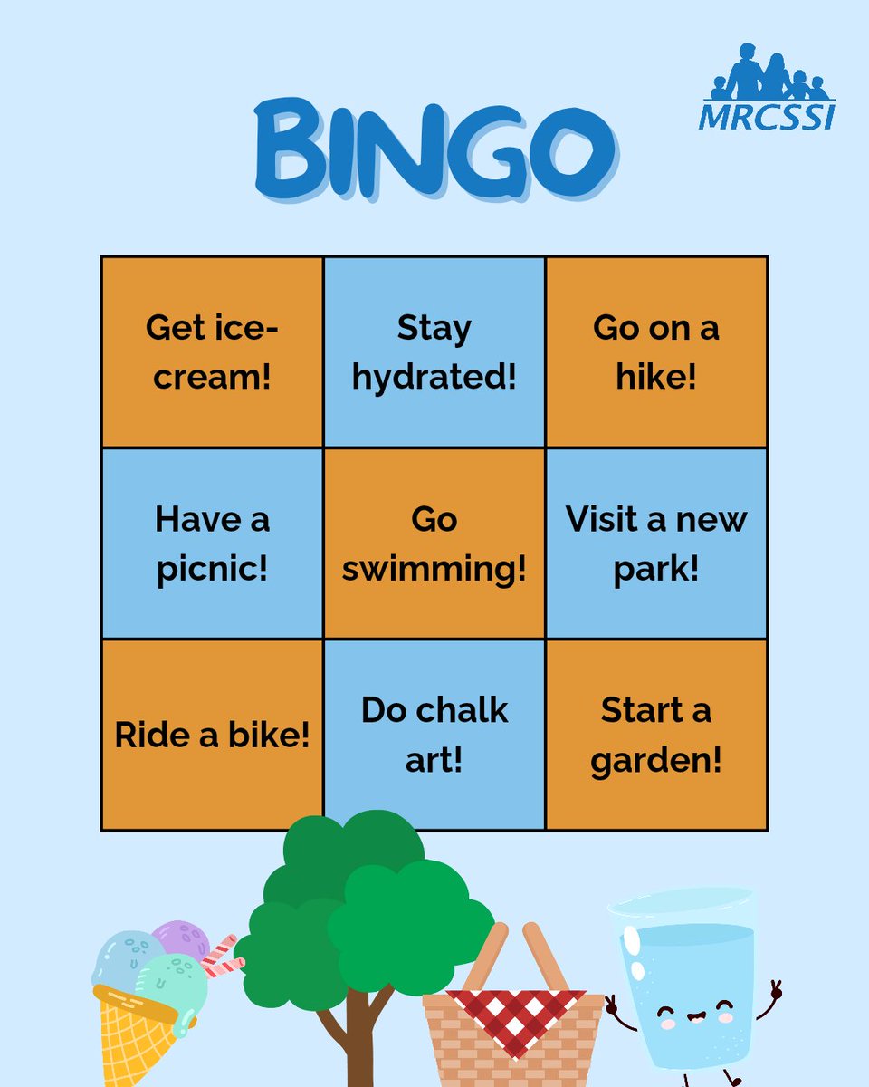 Congratulations to all those who finished up school this week! We hope you all have a lovely summer break. Swipe to see our Bingo Card for the summer - which ones are you planning to do? Let us know in the comments🌞