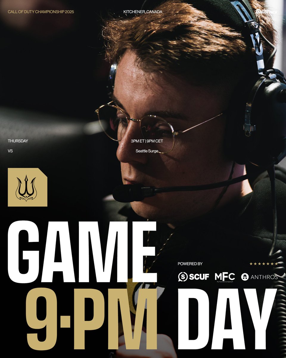 Ladies and gentlemen, it's CHAMPS DAY 🌟

· 3:00pm ET | 9:00pm CET

#TakeMyVamos