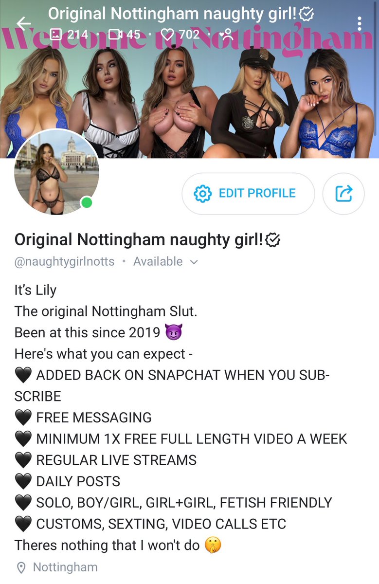 chittybangvan1's tweet photo. DM me saying 'OG Nottingham slut' and I'll give you a discount for my page 😜 #feelinggenerous #ognottinghamslut #nottingham #NSFW https://t.co/AGMUFuJQnT