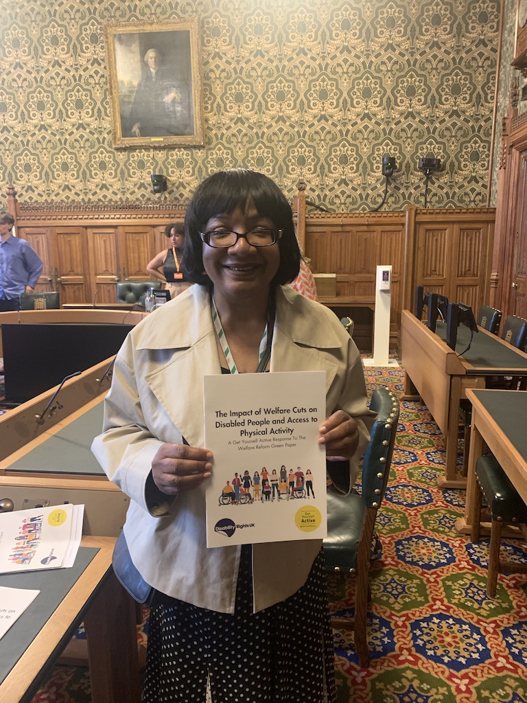 GetYrselfActive's tweet image. Following the launch of our report 'The Impact of Welfare Cuts on Disabled People and Access to Physical Activity', we were in Parliament yesterday speaking to MPs about the importance of resisting these benefit cuts.
📊Read our full report here: getyourselfactive.org/impact-of-welf…