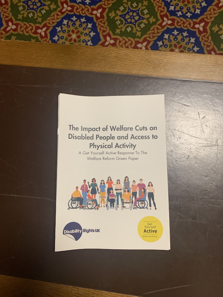 GetYrselfActive's tweet image. Following the launch of our report 'The Impact of Welfare Cuts on Disabled People and Access to Physical Activity', we were in Parliament yesterday speaking to MPs about the importance of resisting these benefit cuts.
📊Read our full report here: getyourselfactive.org/impact-of-welf…