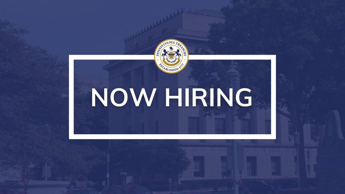 Interested in a career with Treasury? Treasury is currently accepting applications from qualified applicants for this position:  

 Assistant Manager, Banking

 Find more info and apply  patreasury.gov/careers/