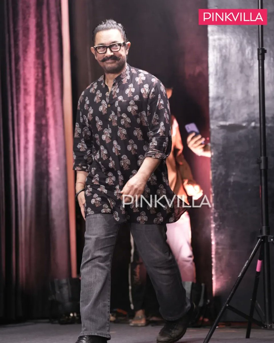 pinkvilla's tweet photo. We just had an absolute riot of a conversation with Aamir Khan 🤌🏻Sneak peek alert! Stay tuned for the entire video!
#PinkvillaMasterclass #PinkvillaMasterclassWithAamirKhan https://t.co/vbrszGGgnH