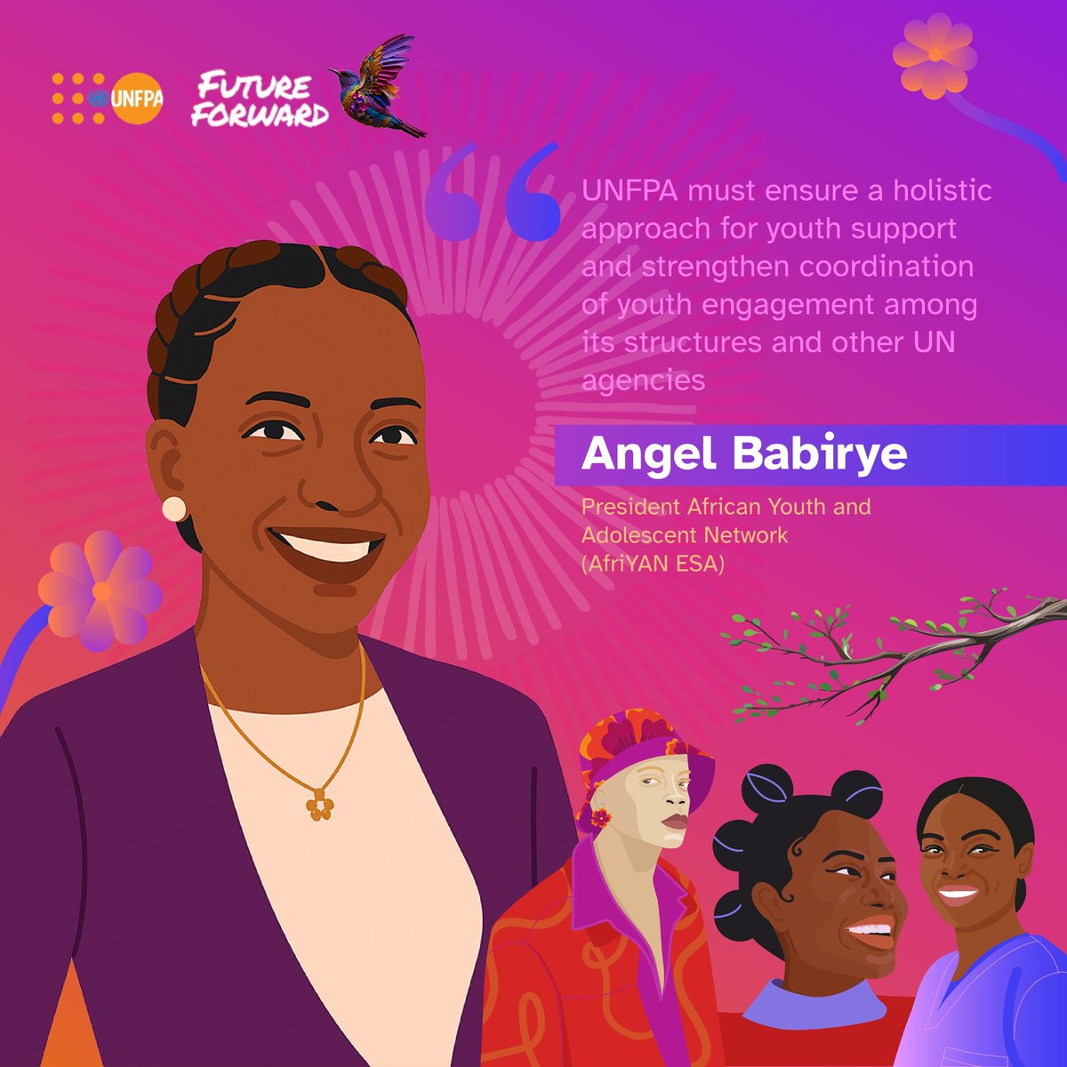 Safeguard Young People Programme (@unfpa_syp) on Twitter photo <a href="/AfriYANESA/">AfriYAN</a> President <a href="/angel_Babirye1/">Angel Babirye</a> engaging with <a href="/UNFPA_ESARO/">UNFPA East and Southern Africa</a> leaders on youth engagement. <a href="/AfriYANESA/">AfriYAN</a> President <a href="/angel_Babirye1/">Angel Babirye</a> engaging with <a href="/UNFPA_ESARO/">UNFPA East and Southern Africa</a> leaders on youth engagement.