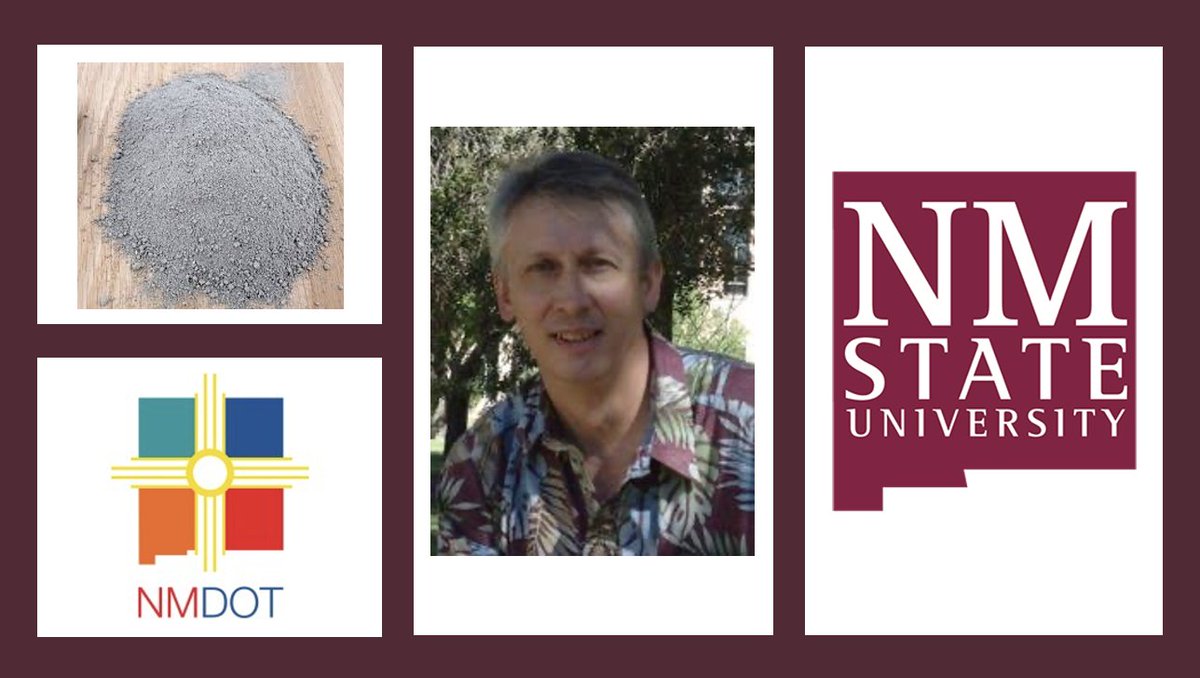 Luis Cifuentes (@nmsuvpr) on Twitter photo #NMSUResearch - Dr. Craig M. Newtson, professor of Civil Engineering, is funded by <a href="/NMDOT/">NMDOT</a> to quantify portland limestone cement physical characteristics affecting concrete quality. <a href="/NMSU_engineer/">NMSU Engineering</a> <a href="/NMSUResearch/">NMSU Research</a> <a href="/CoresNmsu/">NMSU Research Cores Program</a> #NMSUResearch - Dr. Craig M. Newtson, professor of Civil Engineering, is funded by <a href="/NMDOT/">NMDOT</a> to quantify portland limestone cement physical characteristics affecting concrete quality. <a href="/NMSU_engineer/">NMSU Engineering</a> <a href="/NMSUResearch/">NMSU Research</a> <a href="/CoresNmsu/">NMSU Research Cores Program</a>