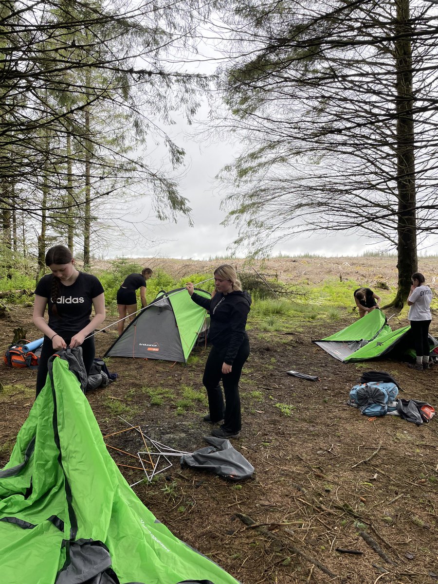 KAHealthWB's tweet image. So proud of all of our Silver D of E group successfully completing their expedition in challenging conditions 👏🏼👏🏼🌧️🪰🪰🪰⁦@Kilwinning_Acad⁩
