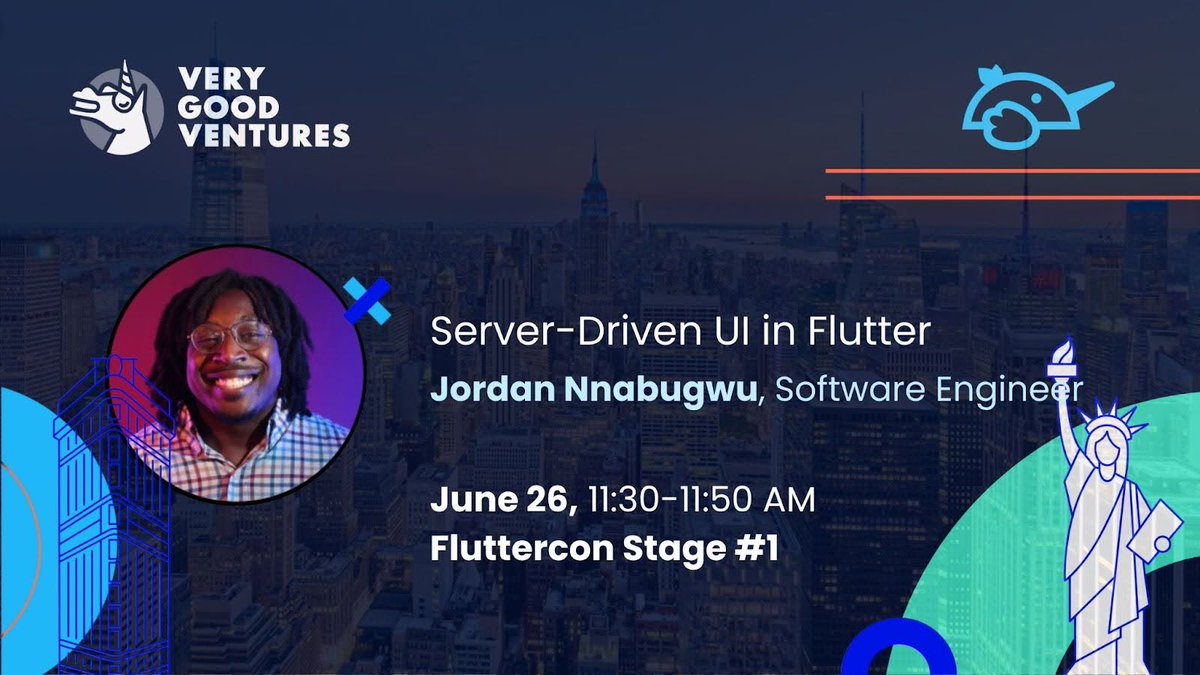 Very Good Ventures π¦π (@vgventures) on Twitter photo π£ Catch Jordan Nnabugwu at <a href="/FlutterconWorld/">Fluttercon</a>
Explore how Server-Driven UI in Flutter can unlock flexible, scalable app experiencesβpowered by dynamic content and fewer app releases.
π
June 26 | π 11:30β11:50 AM
π Stage #1
#ServerDrivenUI #MobileArchitecture #Fluttercon2025 π£ Catch Jordan Nnabugwu at <a href="/FlutterconWorld/">Fluttercon</a>
Explore how Server-Driven UI in Flutter can unlock flexible, scalable app experiencesβpowered by dynamic content and fewer app releases.
π
June 26 | π 11:30β11:50 AM
π Stage #1
#ServerDrivenUI #MobileArchitecture #Fluttercon2025