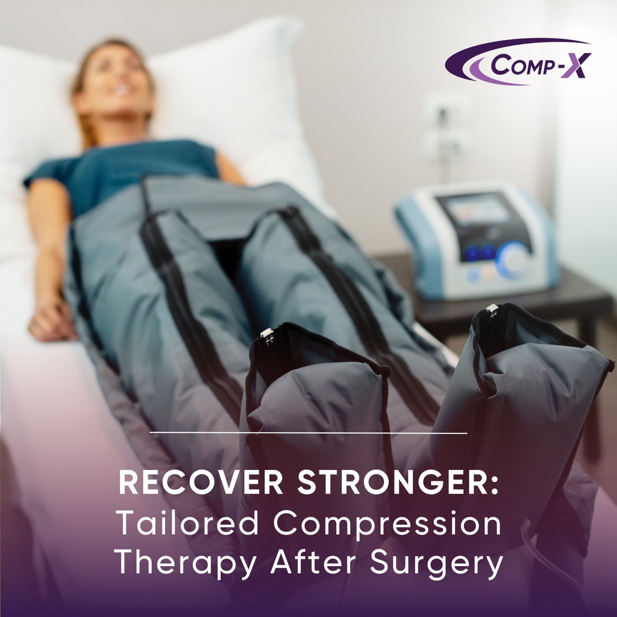 compxmedical's tweet photo. Post-surgical compression therapy is often prescribed to help reduce swelling. Our specialists ensure injured workers receive properly fitted, medical-grade compression therapy tailored to their specific surgical procedure. Contact us for more info.

#DME #PostSurgicalCare https://t.co/CV97EgiBX8