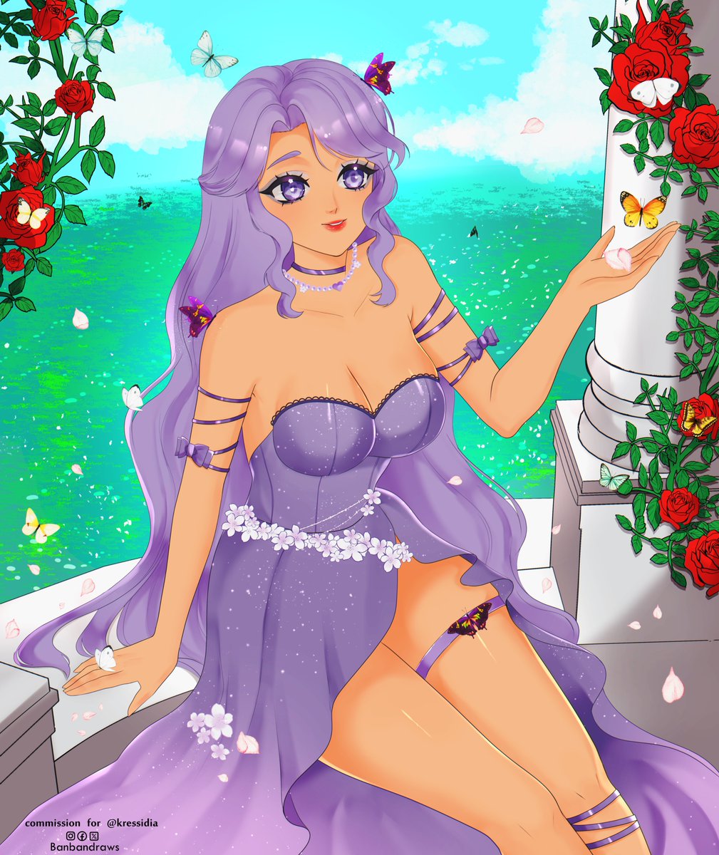 banbandraws's tweet image. Commission for @/kressidia &amp;lt;3 &amp;lt;3
  
 #VGenComm #vtuber