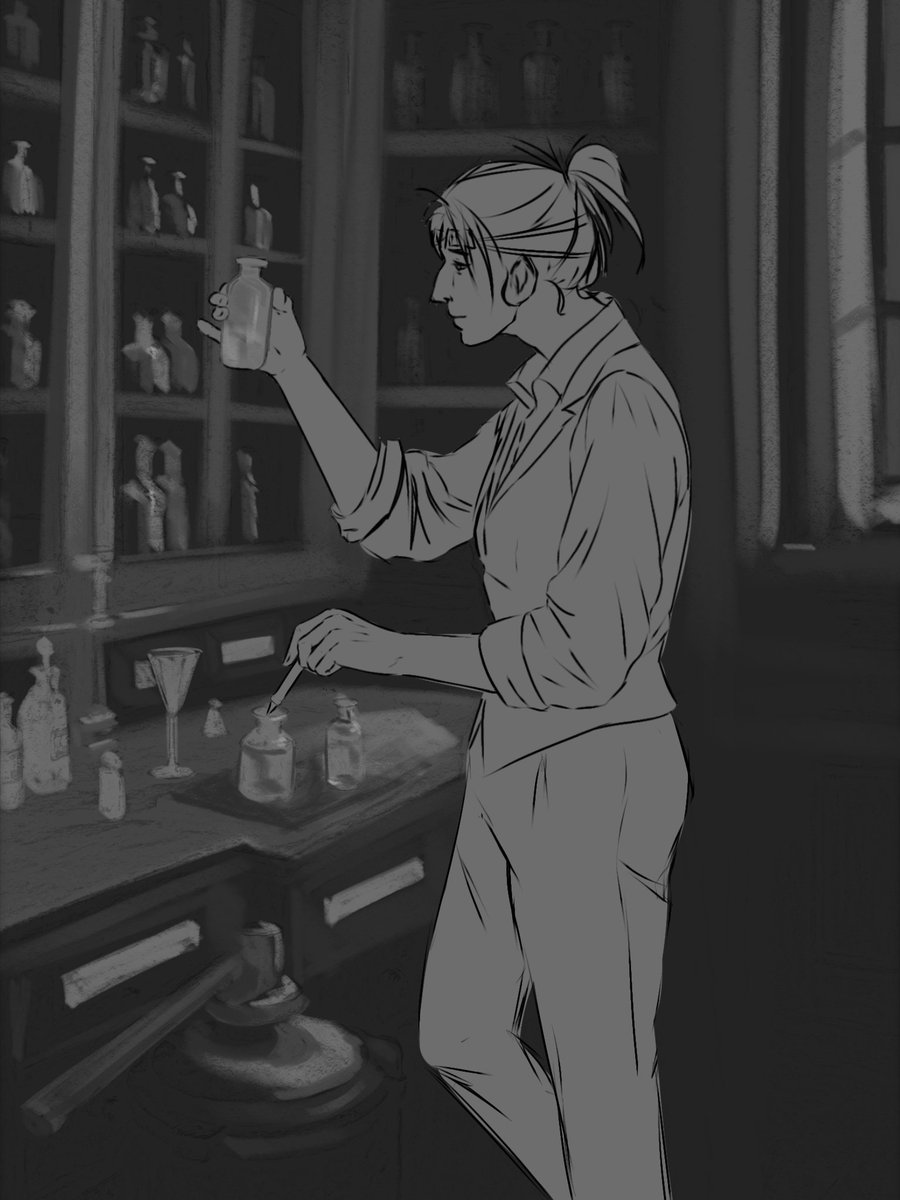 Miau miau miauuuuu #wip #shingekinokyojin #AttackOnTitan #aot #hanjizoe #hangezoe