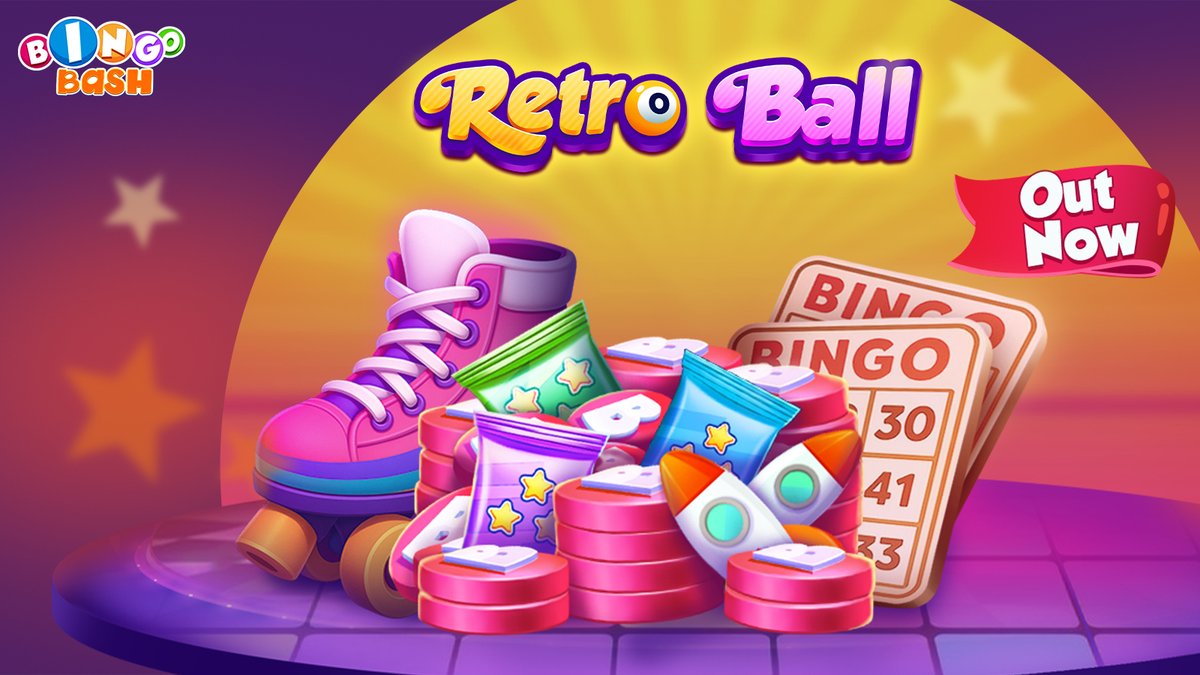 PlayBingoBash's tweet photo. 🕹️✨ Retro Ball is HERE! ✨🎱
We’re throwin’ it back for National Bingo Day! Daub to retro beats, unlock classic surprises, and vibe in style! 🎉
Play Bash▶️ https://t.co/G8TRsQWvMc
#BingoBash #RetroBall https://t.co/p2wfKKDNbs