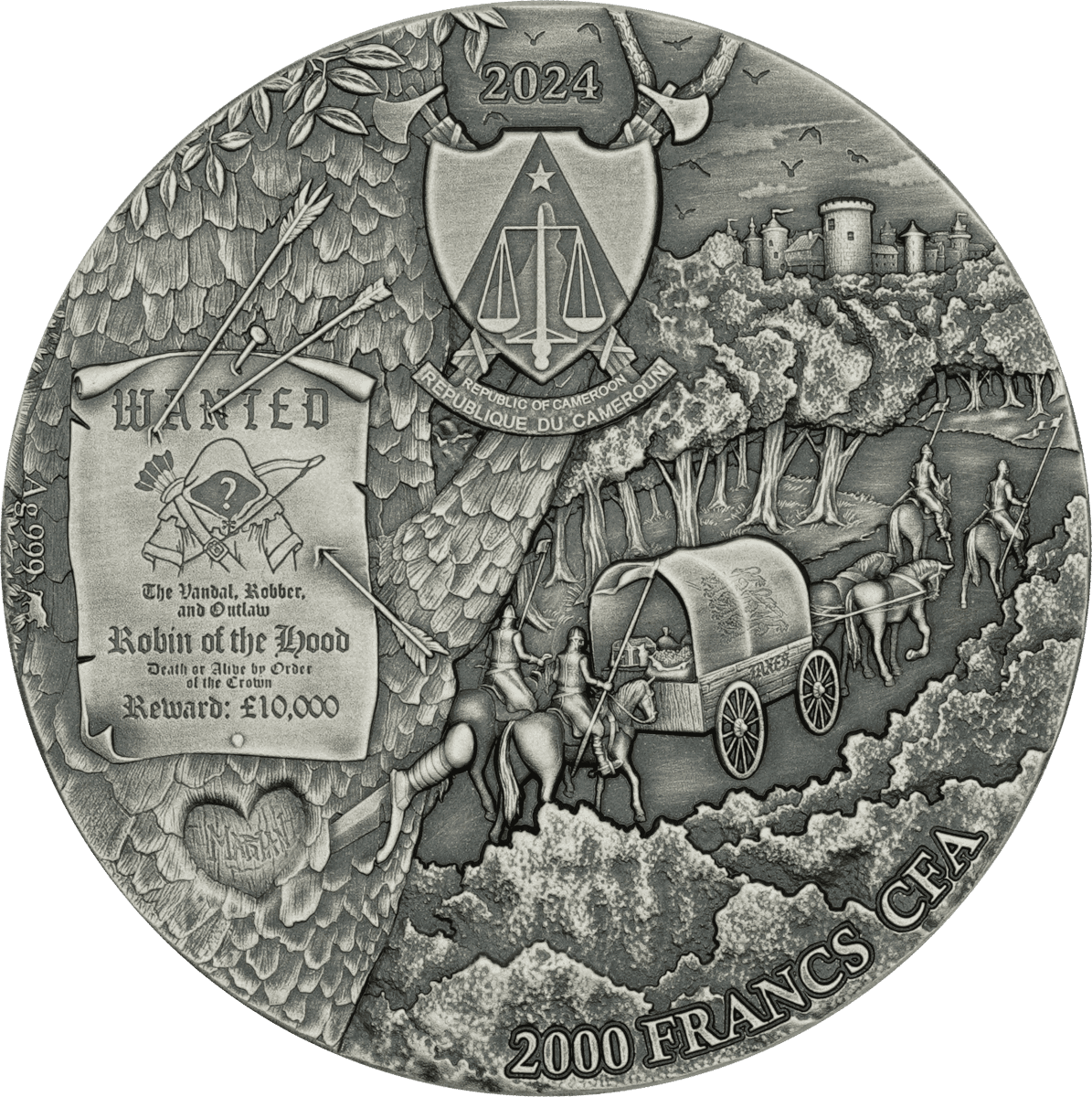 GR_Reserve's tweet image. The 2024 Cameroon Sherwood Robin of the Hood 2 oz Silver Coin is here! Limited to 300! Pre-Order now!

grreserve.com/product/mints/…

#RobinHoodCoin #SilverCoin #HighRelief #LimitedEdition #ColorizedCoin #Numismatics #CoinCollecting #PreciousMetals #CameroonCoin #2ozSilver #Asturmint