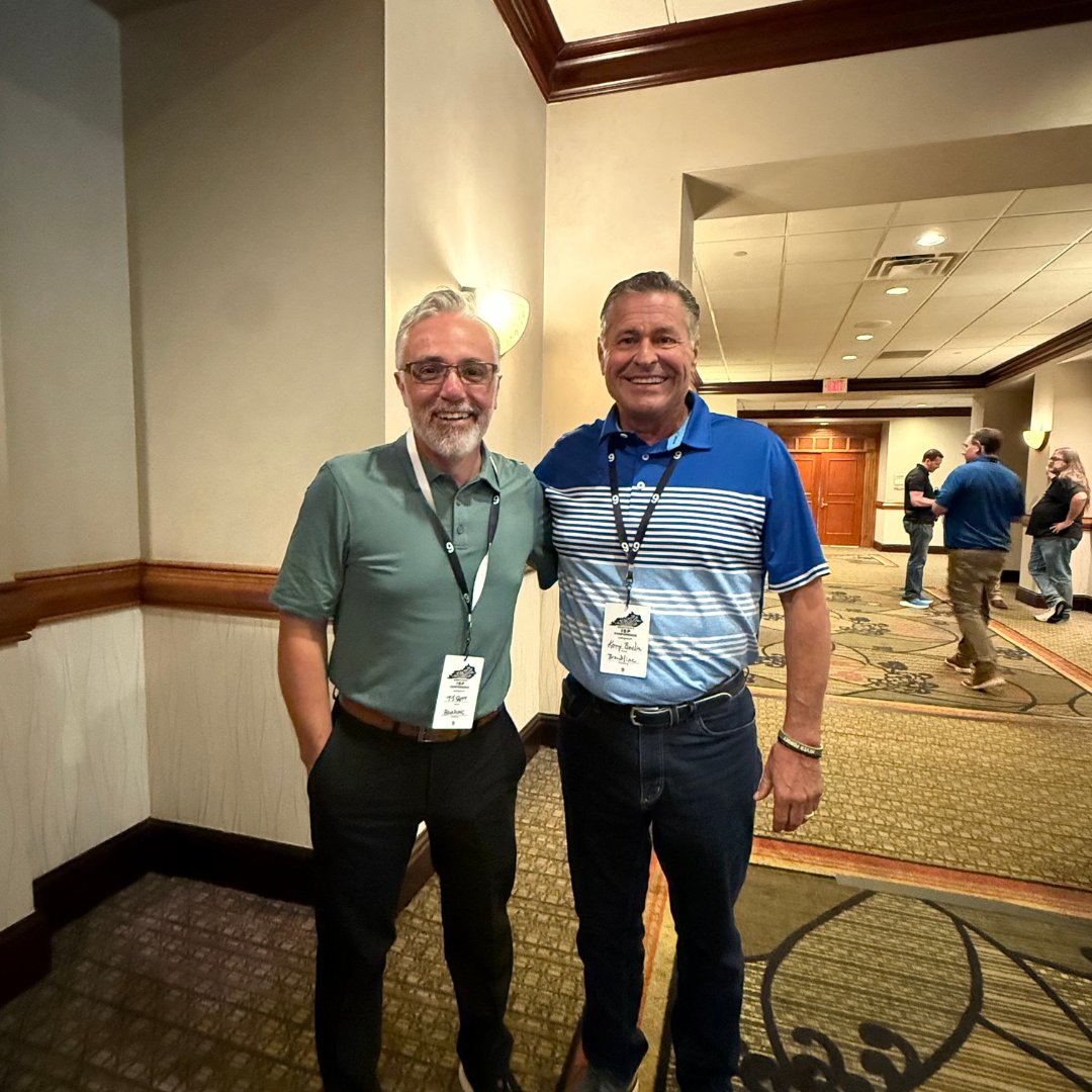 getbroadlinc's tweet photo. The # KY ISP Conference was a success! 📡🙌

Huge thanks to the hosts for an amazing event. We loved seeing our VP of Operations, TJ Scott, speak on hiring &amp; retaining great people—a vital topic in our industry.

Already excited for next year! #RuralInternet #TelecomLeaders https://t.co/FefqgwJmMP