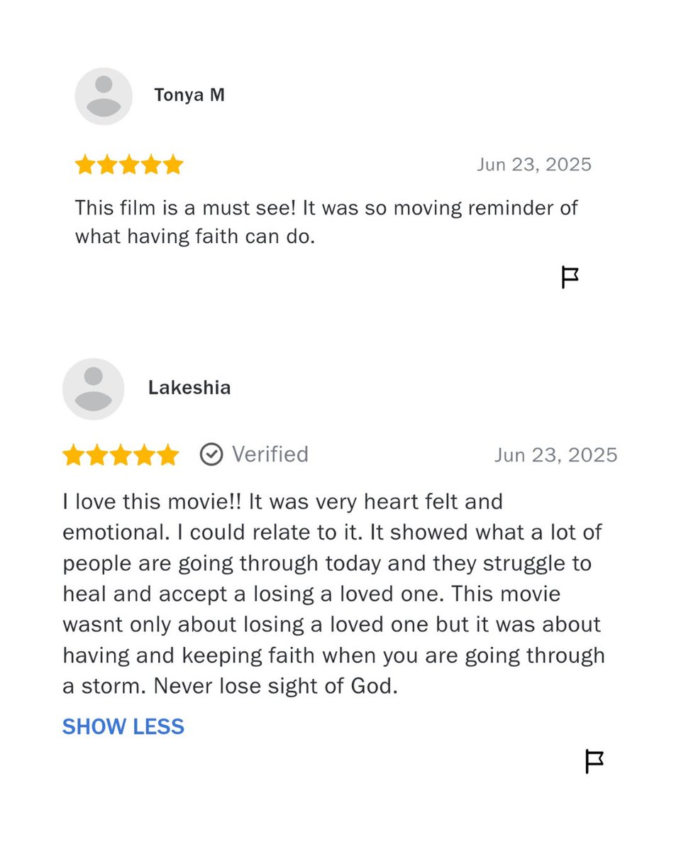 You saw it. You felt it. Now rate it! 🌟🌟🌟🌟🌟 on @rottentomatoes
Link in bio to leave your review 🙌🏽