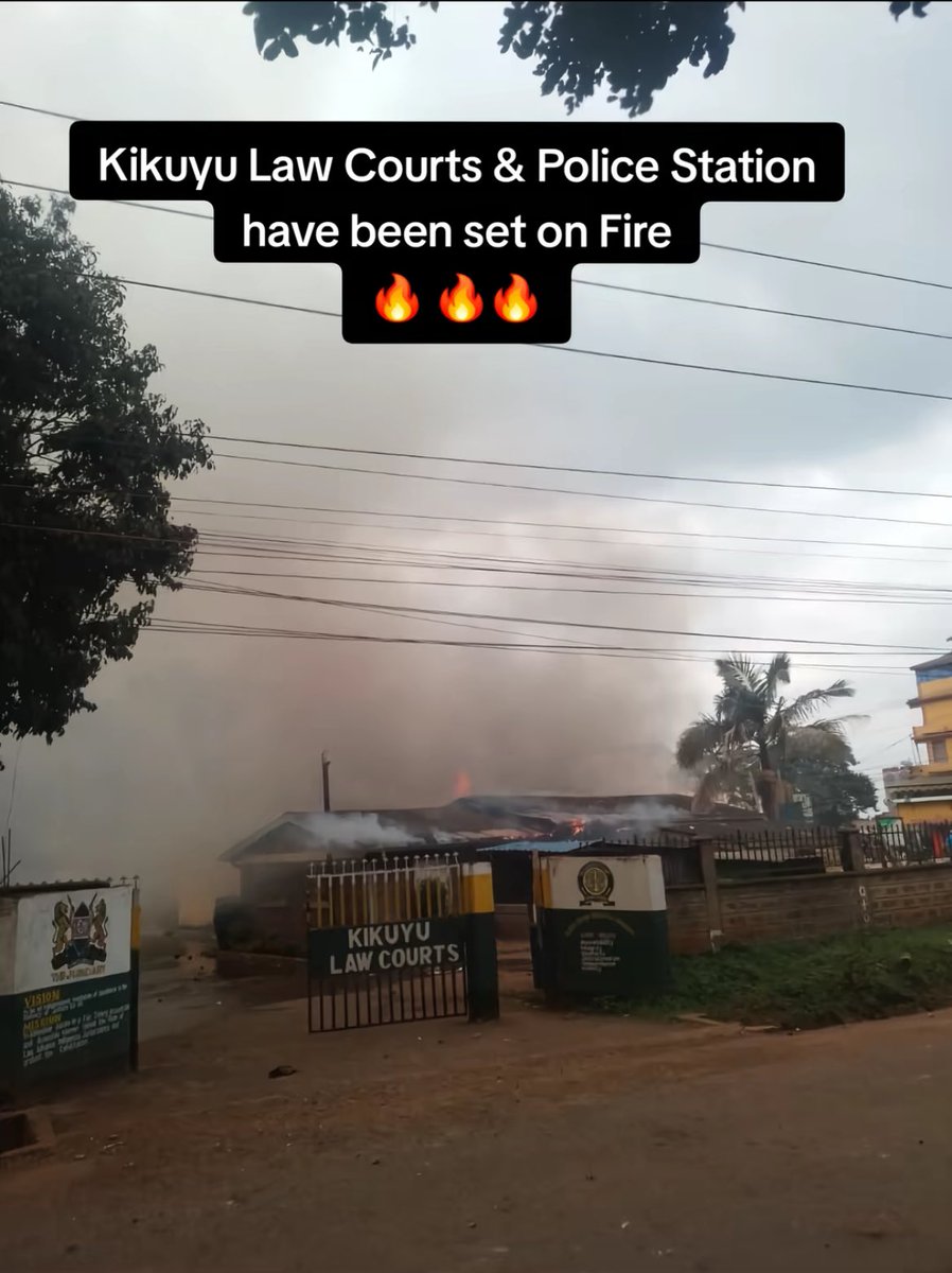 You demand justice then burn the court before your case is heard. #FalaNiNani