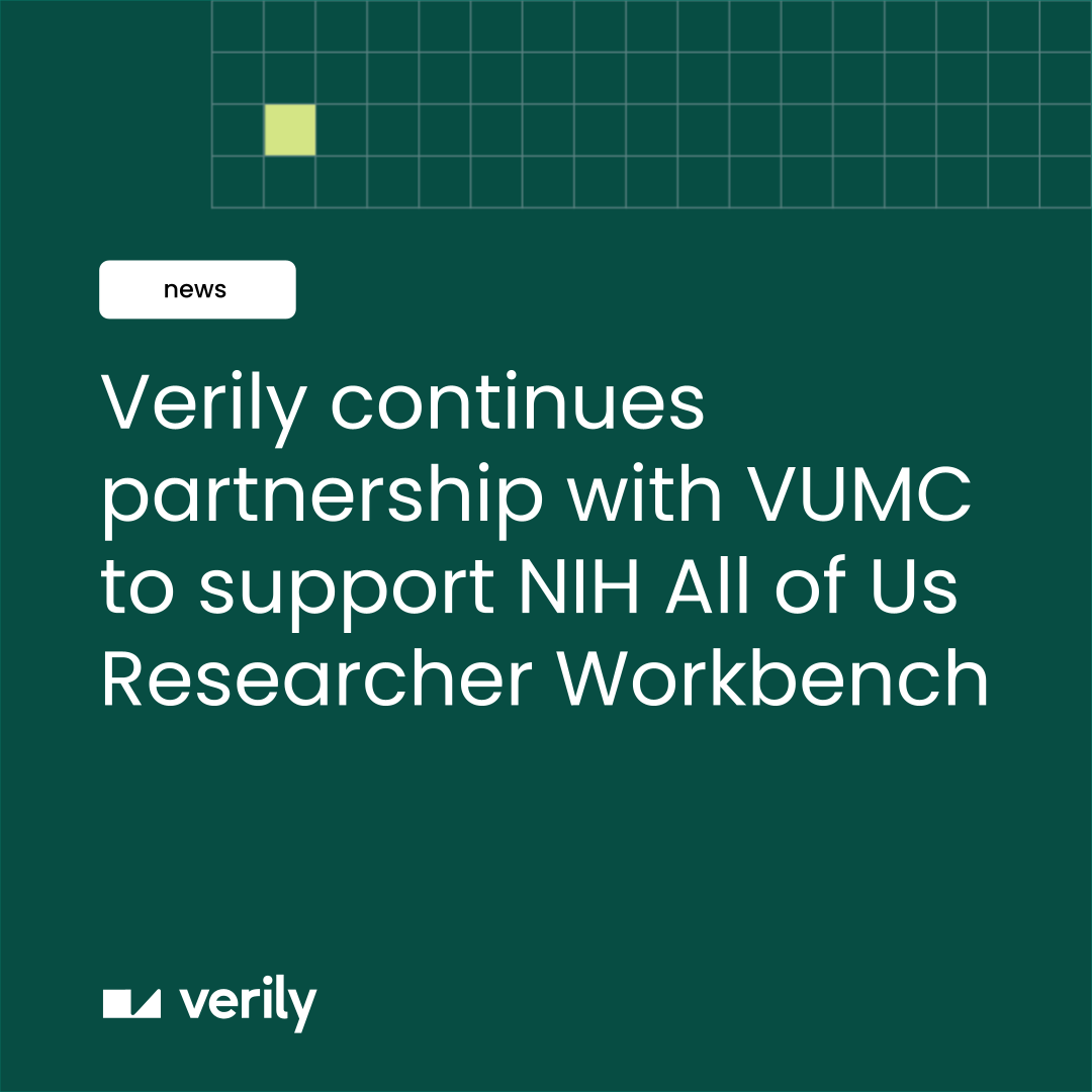 Verily (@verily) on Twitter photo 📣 Today, we announced a collaboration extension with <a href="/VUMCDiscoveries/">Vanderbilt University Medical Center</a> to support <a href="/NIH/">NIH</a> <a href="/AllofUsResearch/">AllofUsResearch</a> Program’s Researcher Workbench platform. The partnership will enhance platform capabilities for researchers to accelerate biomedical research. veri.ly/4k8AaGc 📣 Today, we announced a collaboration extension with <a href="/VUMCDiscoveries/">Vanderbilt University Medical Center</a> to support <a href="/NIH/">NIH</a> <a href="/AllofUsResearch/">AllofUsResearch</a> Program’s Researcher Workbench platform. The partnership will enhance platform capabilities for researchers to accelerate biomedical research. veri.ly/4k8AaGc