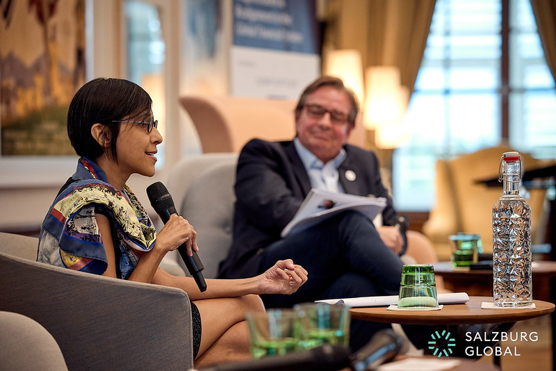 Last week, our Managing Director and Vice Chairperson, Deepa Raja Carbon, took the stage for a Keynote Conversation at the esteemed Salzburg Finance Forum.

The discussion highlighted Dubai’s emergence as a global hub for virtual assets through VARA’s pioneering regulatory model,