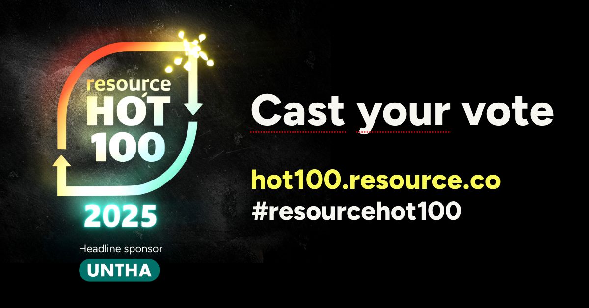 Who will take poll position? Who will be crowned Communicator of the Year? Who will be identified as Innovator of the Year? Who will be recognised as Refill Return Pioneer of the Year?

Make sure to cast your vote! buff.ly/2EI5X1g 

#ResourceHot100