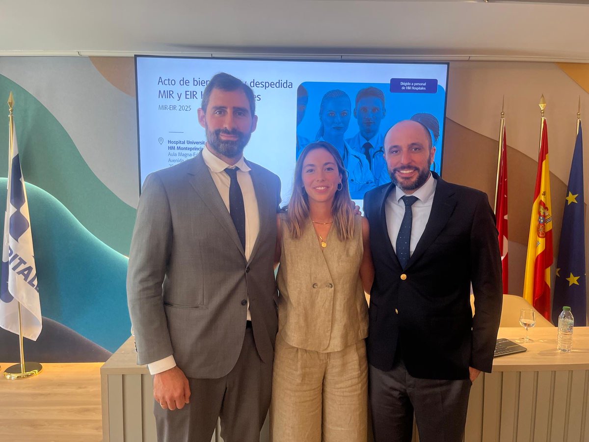 ROC Clinic (@roc_urologia) on Twitter photo 🎓 Delighted to welcome Dr. Clara María Briand, our new #MIR2025 resident, at the <a href="/HMHOSPITALES/">HM HOSPITALES</a> ceremony held at #CUHMED (@ucjc).
She was joined by her tutors Drs. <a href="/JustoQuintas/">Juan Justo Quintas</a> & <a href="/RicardoBrime/">Ricardo Brime</a> in a day full of enthusiasm & academic commitment 👉 rocclinic.com/equipo-medico/…. 🎓 Delighted to welcome Dr. Clara María Briand, our new #MIR2025 resident, at the <a href="/HMHOSPITALES/">HM HOSPITALES</a> ceremony held at #CUHMED (@ucjc).
She was joined by her tutors Drs. <a href="/JustoQuintas/">Juan Justo Quintas</a> & <a href="/RicardoBrime/">Ricardo Brime</a> in a day full of enthusiasm & academic commitment 👉 rocclinic.com/equipo-medico/….
