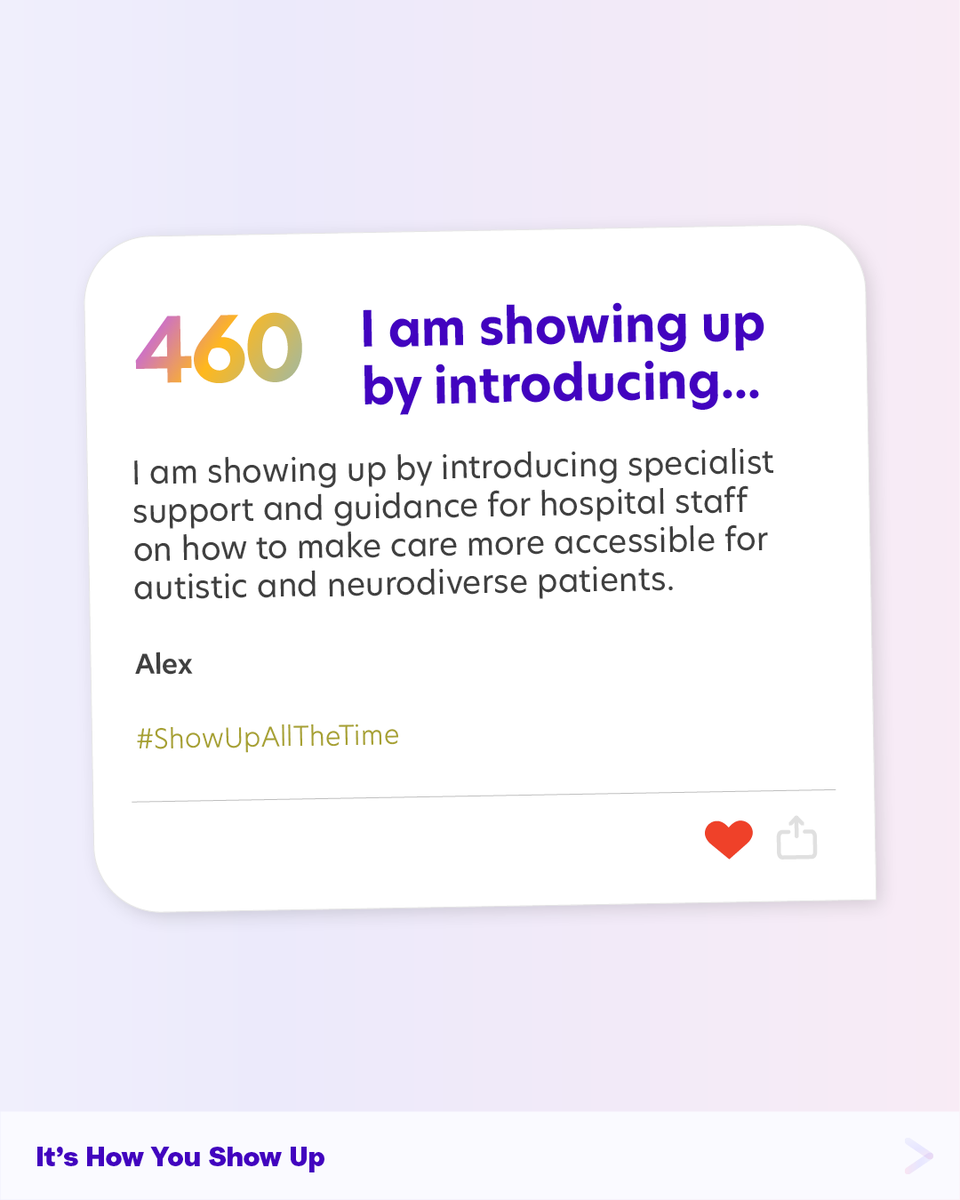 Autism's tweet image. Our Pledge Wall is growing every day, with over 700 pledges so far!
It’s filled with people who have shared how they will show up in their own way, whether they’re learning more about autism, creating inclusive spaces, or simply being a friend. Showing up in small ways can make…