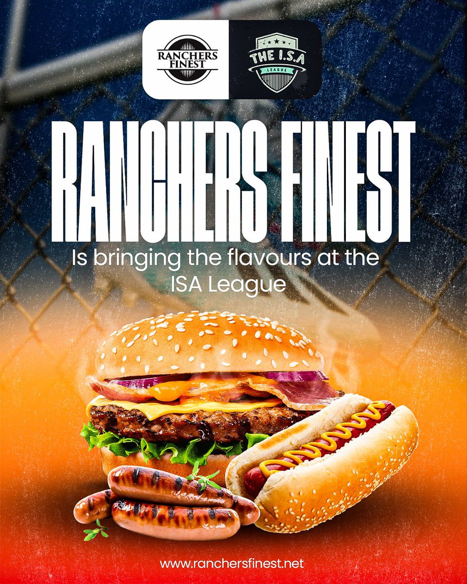 Football, Flavours, and Friendships! Every Saturday at the ISA League, Ranchers Finest brings the heat on the grill 🍖and the field⚽️! 

Catch all the matches, networking, and mouthwatering moments at IUEA Grounds starting June 28th.

📍Forest Mall Lugogo
💬: 0785711697