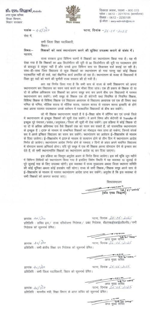 AmitKum91556076's tweet photo. #BoycottMutualTransfer
अंतर जिला वालो का ट्रांसफर जल्द से जल्द किया जाए https://t.co/JO5WA21drA