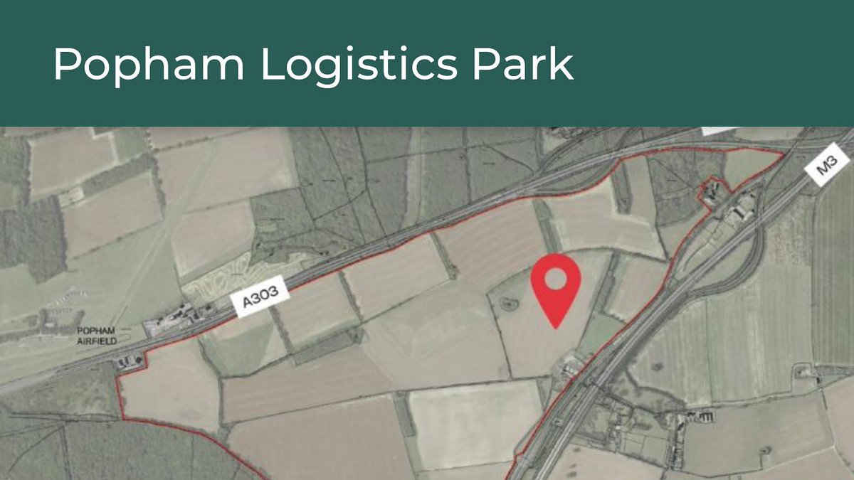 🚨 Popham Logistics Park Proposal 🚨

As your local councillor, I want to hear your thoughts on this sustainable development! 🌱💼 Join the in-person exhibition on 1st July or the virtual webinar on 8th July. 📅 Details &amp; sign-up: pophamlogistics.co.uk

#PophamLogistics