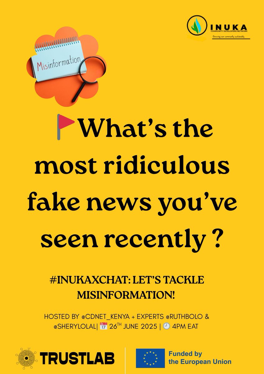 What's the Most Ridiculous Fake News You've Seen Recently?
<a href="/ruth_bolo/">Ruth Bolo</a> <a href="/SherilAchieng12/">Sheril Keillah439</a> <a href="/GodwinAyata/">AYATA GODWIN</a> <a href="/lydia_hongo/">Amb. Atieno Hongo</a> 
<a href="/siasaplace/">Siasa Place</a>
#TrustLab
#FactFirstVetifyAndAmplify