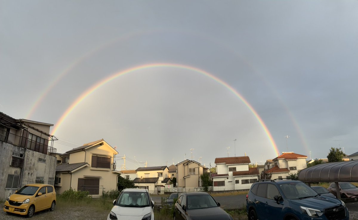 teamtopspin1's tweet image. 東京八王子
雨の後、虹🌈
綺麗やった😊