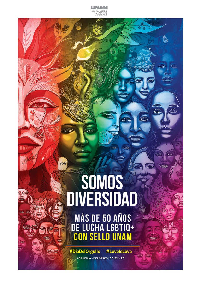 UNAM Global (@unamglobal) on Twitter photo #Contraportada Más de 50 años de lucha LGBTIQ+ con sello UNAM <a href="/Gaceta_UNAM/">Gaceta UNAM</a> > bit.ly/4k8lRBe #Contraportada Más de 50 años de lucha LGBTIQ+ con sello UNAM <a href="/Gaceta_UNAM/">Gaceta UNAM</a> > bit.ly/4k8lRBe