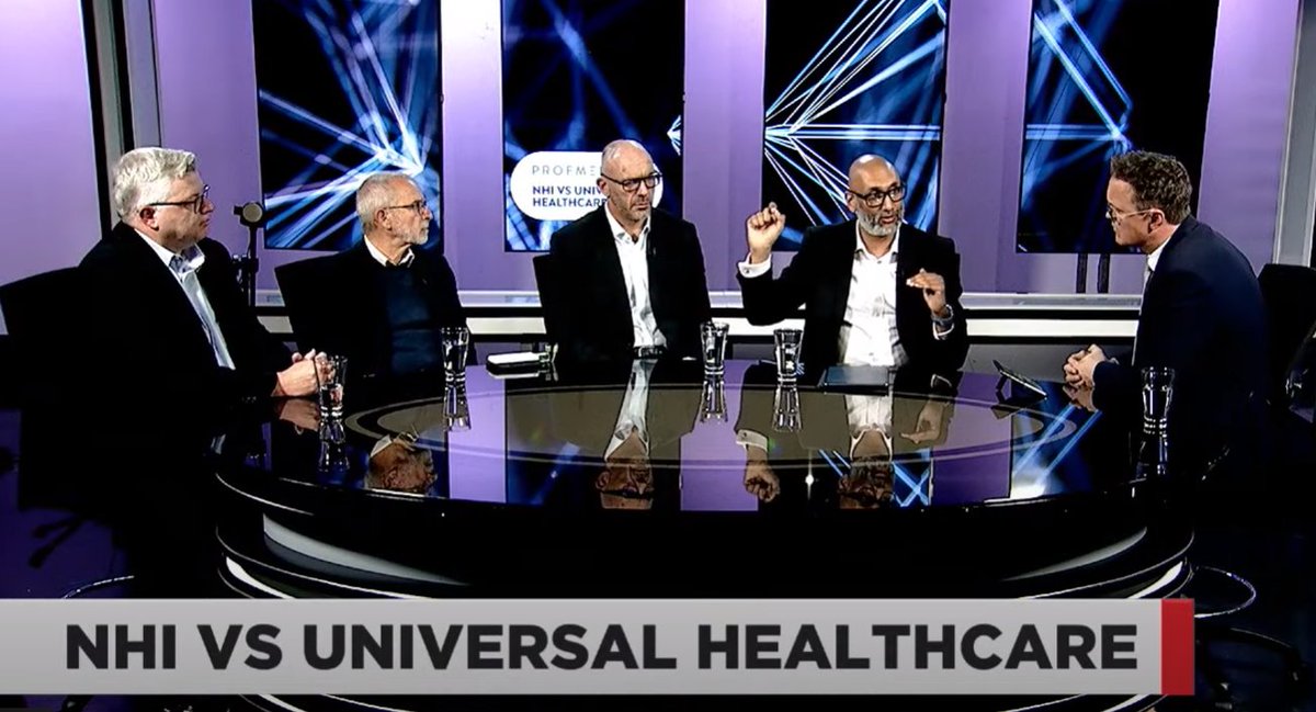 Catch one of the most insightful debates on the #NHI vs Universal #Healthcare with <a href="/Profmed_SA/">Profmed</a> - moderated by @bdager Michael Avery on <a href="/BusinessDayTV/">BusinessDay TV</a>