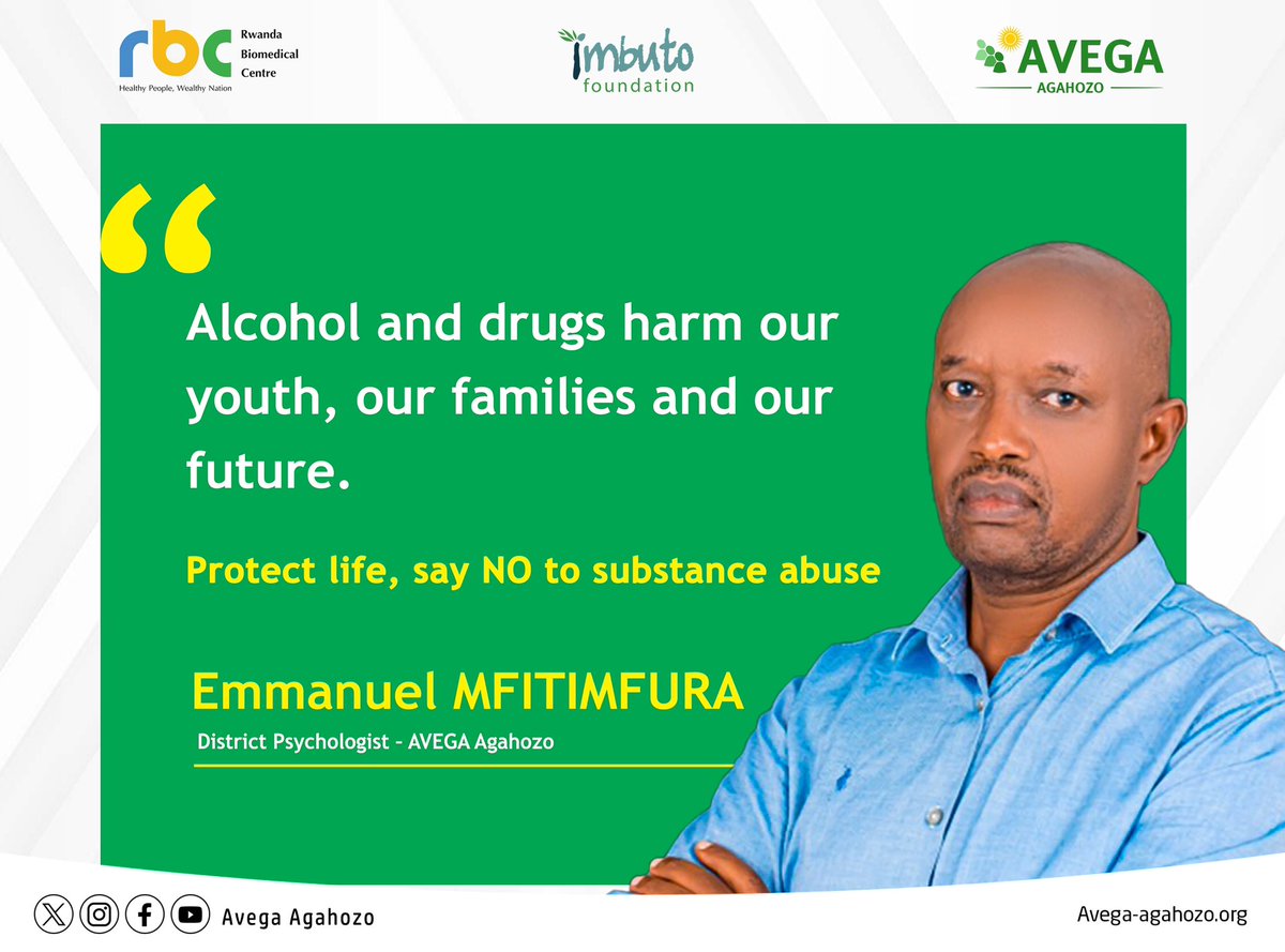 Let’s protect life and say NO to substance abuse.
 #SubstanceAbuseAwareness #SayNoToDrugs