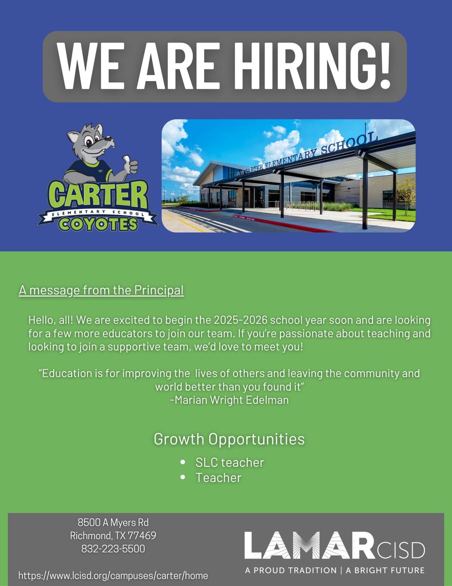 We'd love to meet you!