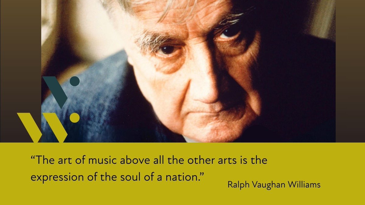 We love this line from RVW...