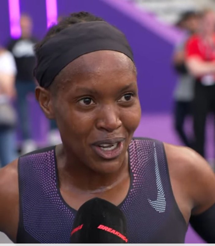 Well done Faith Kipyegon.