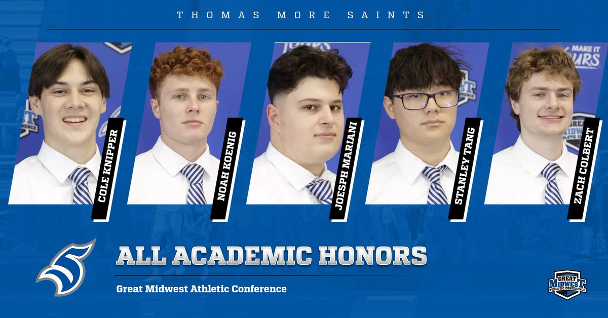 10 Saints named to All Conference Academic Team! Keep up the great work! #BeASaint