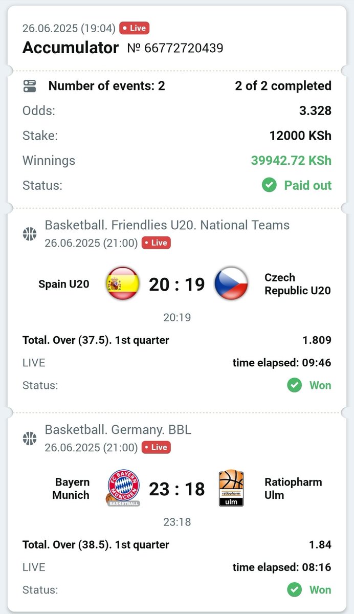 PAID OUT!!! Congratulations 🥳🎊
39K woon 🥂. #IpoSiku