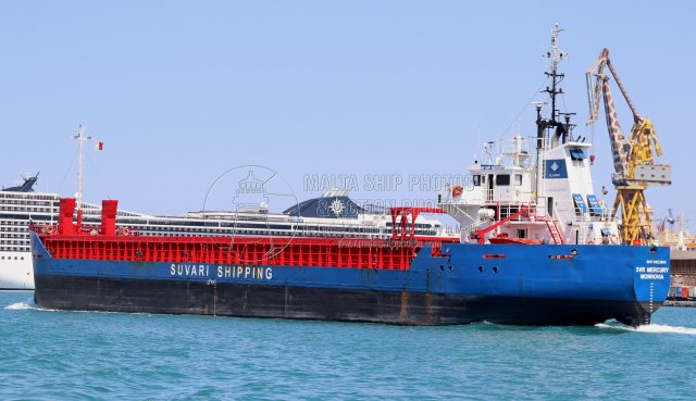 Shipguru's tweet photo. #Dutchbuilt #generalcargoship #SVR_MERCURY #Leaving #grandharbourmalta from #mmhmalta  - 26.06.2025 - https://t.co/nfgboxcB5B - NO PHOTOS can be used or manipulated without our permission @worldshipsoc @ShippingTV @shippingdata @ShippingMag @Shipping_Herald @ShippingMagnate https://t.co/fTEFJaOXDw