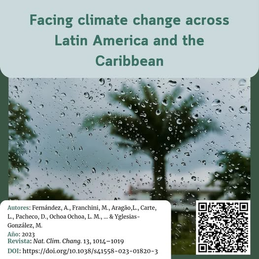 📷 Este artículo nos relata como en los últimos años, los países de América Latina y el Caribe han experimentado diversos avances en materia de mitigación del cambio climático y políticas ambientales. 
📷Consúltalo en nuestra página; 👇wp.me/pd21lR-1EV