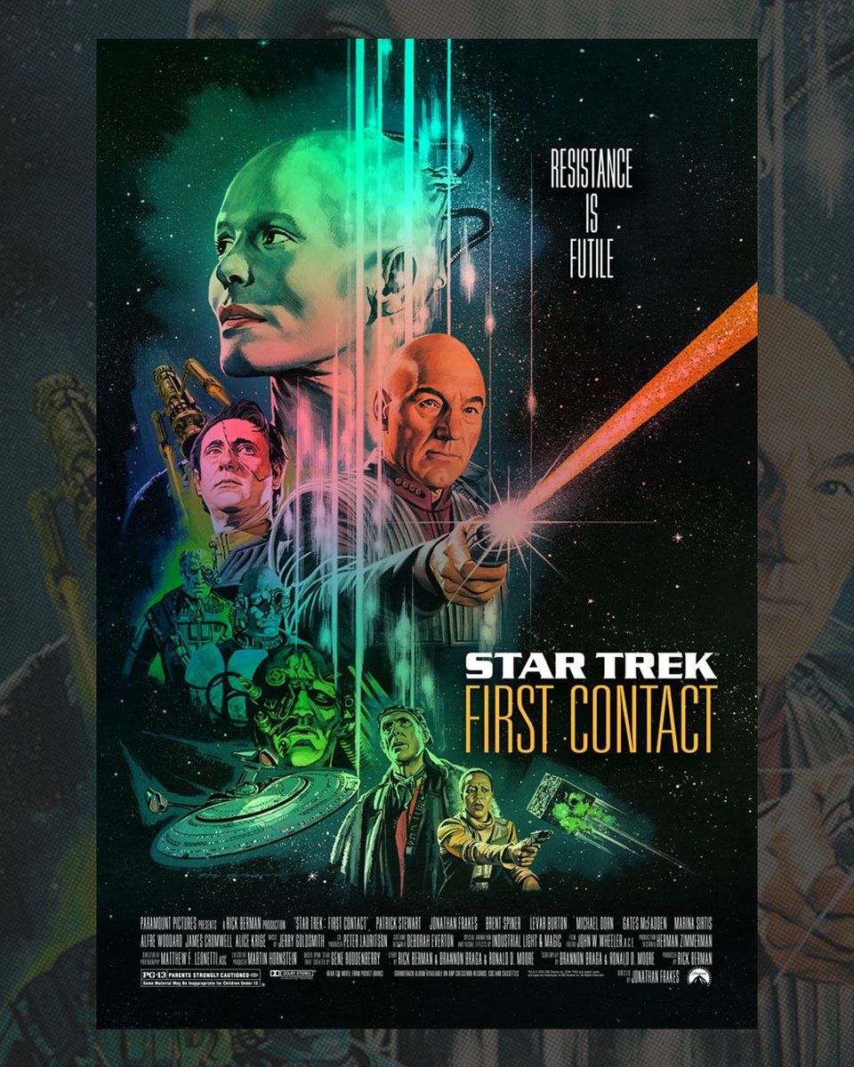 VicePressNews's tweet image. "Resistance is futile."
Star Trek: First Contact Posters by Paul Mann
Available now at Vice-Press.com/StarTrek as part of our officially licensed, limited edition Star Trek Collection