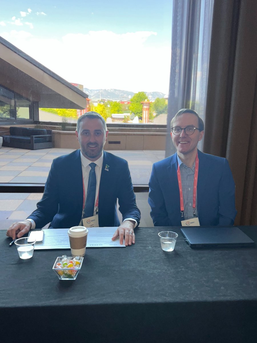 MnSEIA's <a href="/logan_ogrady/">⚡️Logan O'Grady</a> joined Nick Bowman and Kate Daniel from <a href="/SolarAccess/">CCSA</a> at the #CommunitySolarSummit today for a thoughtful discussion on the latest legislative developments in Minnesota and Maine. We’re proud to represent Minnesota's solar industry on the national stage!