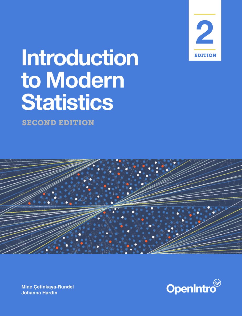 Data Science depends on Statistics. 

Introducing "Introduction to Modern #Statistics "PDF.

You will get:

• 510+ pages 
• Save 100+ hours on research

And for 72hrs, it's 100% FREE!

To get it, just:

• Like and retweet
• Comment " data "
• DM me in the message for the
