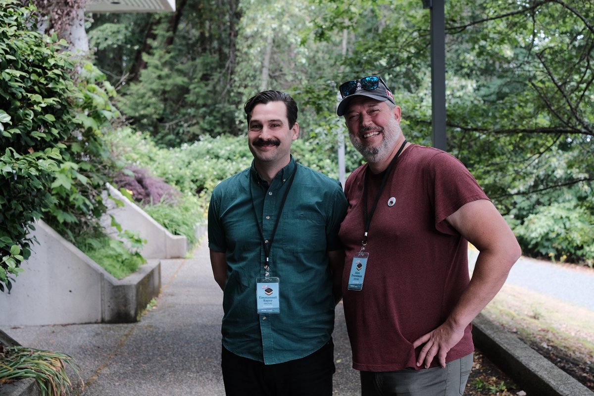 CRFC / FCRC (@crfcfcrc) on Twitter photo Last week, the CRFC was at the National Campus and Community Radio Conference in Nanaimo, BC! It was a joy to meet and see so many guests, such as Elder Randy Fred from the Tseshaht First Nation.
Thank you <a href="/ncracanada/">NCRA/ANREC</a> & <a href="/chly1017fm/">CHLY 101.7 FMđź“»</a> for hosting a great event! See you next year! Last week, the CRFC was at the National Campus and Community Radio Conference in Nanaimo, BC! It was a joy to meet and see so many guests, such as Elder Randy Fred from the Tseshaht First Nation.
Thank you <a href="/ncracanada/">NCRA/ANREC</a> & <a href="/chly1017fm/">CHLY 101.7 FMđź“»</a> for hosting a great event! See you next year!