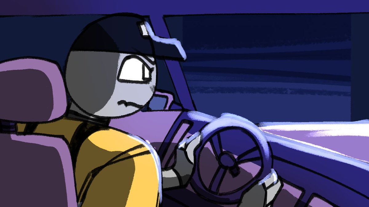 viola is still in progress chat. look its hancock driving a car