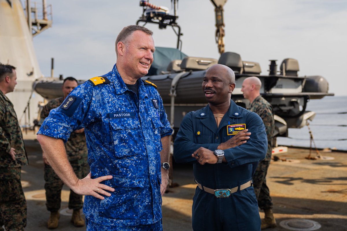 Commander Netherlands Fleet George Pastoor tweet media